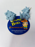 Tomy / Nintendo Pokemon / RHYDON (Approx. 1 5/8")  and RHYHORN (Approx. 1 3/8") / PVC Mini Figure SET of 2 / CGTSJ / Pre-Owned / Some Surface Marks / See Photos