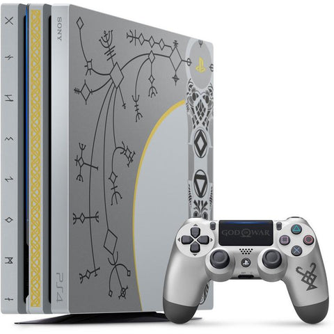 System - 1TB Pro - God of War Edition (Playstation 4) Pre-Owned w/ Controller & Hookups (In-store Pick up Only)