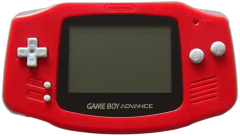 BROKEN: System ONLY - Red (Nintendo Game Boy Advance) Pre-Owned (As Is/Broken/For Parts)