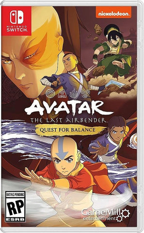 Avatar The Last Airbender: The Quest for Balance (Nintendo Switch) Pre-Owned