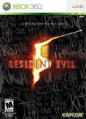 Resident Evil 5: Collector's Edition (Xbox 360) Pre-Owned: Game & Bonus Disc, Manual, Steelbook Case, Patch, Necklace, Messenger Bag, and Box (No Figurine)