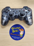 Wireless Controller - Smoke Clear - Official SONY (Model #CECHZC2U A1) (Playstation 3) Pre-Owned