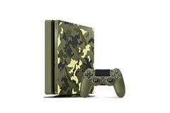BROKEN: System ONLY - Slim 1TB - Call Of Duty: WWII Edition - Green Camouflage (Playstation 4) Pre-Owned (As Is/Broken/For Parts)
