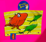 2015 Dr. Seuss Enterprises / Dr. Seuss Pencil - Pen Pouch / New with Tag / Also Includes Dr. Seuss Pencil and 2012 Dr. Seuss Bookmark and Holographic Sticker / New / Pouch has Crease from Storage