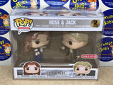 POP! Movies: Titanic 2-Pack - Rose & Jack (Target Exclusive) (Funko POP!) Figure and Box w/ Protector (As Pictured)