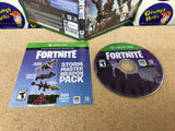Fortnite (Purple Disc) w/ UNreemed Code: Storm Master Weapon Pack (Xbox One) Pre-Owned (As Pictured)