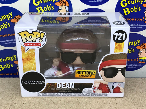 POP! Television #721: Supernatural Join The Hunt - Dean (Hot Topic Exclusive) (Funko POP!) Figure and Box w/ Protector (As Pictured)
