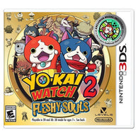 Yo-Kai Watch 2: Fleshy Souls (Nintendo 3DS) Pre-Owned (Includes Medal)