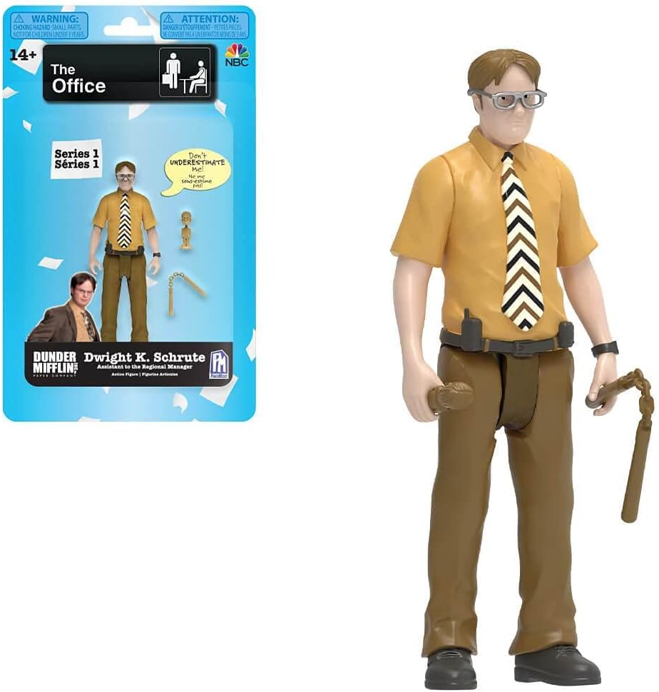 The Office: Dwight K. Schrute (Series 1) Dunder Mifflin (PhatMojo) (Action Figure) NEW*
