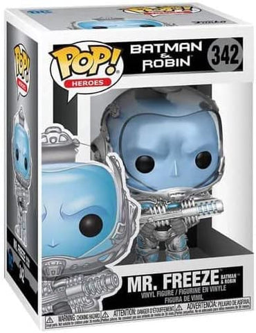 POP! Heroes #342: DC Batman Forever - Mr. Freeze (Funko POP!) Figure and Box w/ Protector