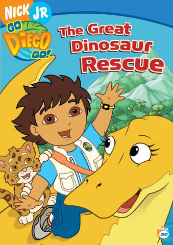 Go Diego Go!: The Great Dinosaur Rescue (DVD) Pre-Owned