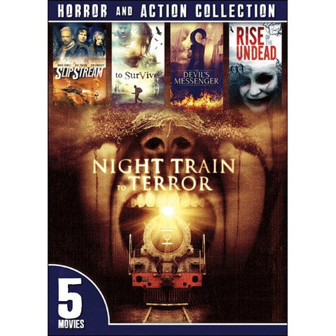 Horror And Action Collection: Slip Stream / To Survive / Devil's Messenger / Ride of the Undead / Night Train To Terror (DVD) Pre-Owned