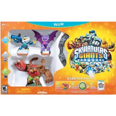 Skylanders Giants Starter Pack (Nintendo Wii U) Pre-Owned: Game, 3 Figures, Portal, and Box