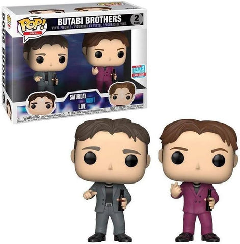 POP! SNL 2 Pack: Saturday Night Live - Butabi Brothers (2018 Fall Convention Limited Edition Exclusive) (Funko POP!) Figure and Box