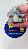Tomy / Nintendo Pokemon / RHYDON (Approx. 1 5/8")  and RHYHORN (Approx. 1 3/8") / PVC Mini Figure SET of 2 / CGTSJ / Pre-Owned / Some Surface Marks / See Photos