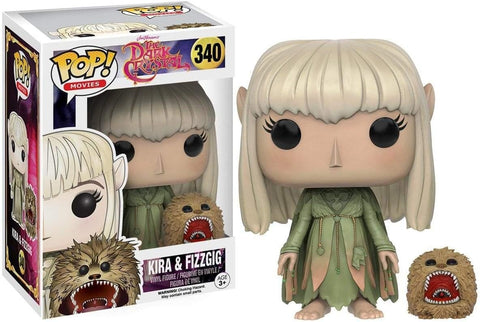 POP! Movies #340: The Dark Crystal - Kira & Fizzgig (Funko POP!) Figure and Box w/ Protector