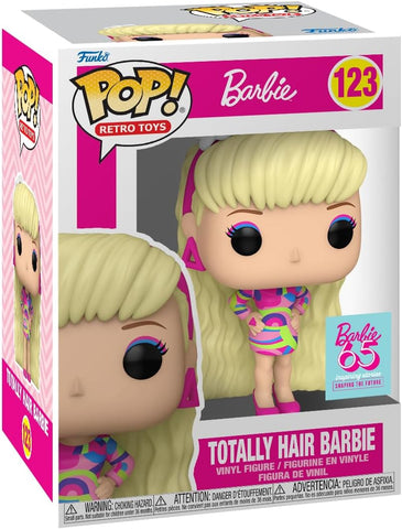 POP! Retro Toys #123: Barbie - Totally Hair Barbie (65 Inspiring Stories Shaping The Future) (Funko POP!) Figure and Box w/ Protector