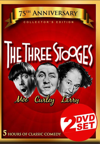 The Three Stooges 75th Anniversary: Over 4 Hours of Classic Comedy (Disc 1 ONLY) (DVD) Pre-Owned