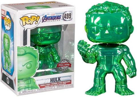 POP! Marvel #499: Avengers Endgame - Hulk (Special Edition) (Funko POP!) Figure and Box w/ Protector