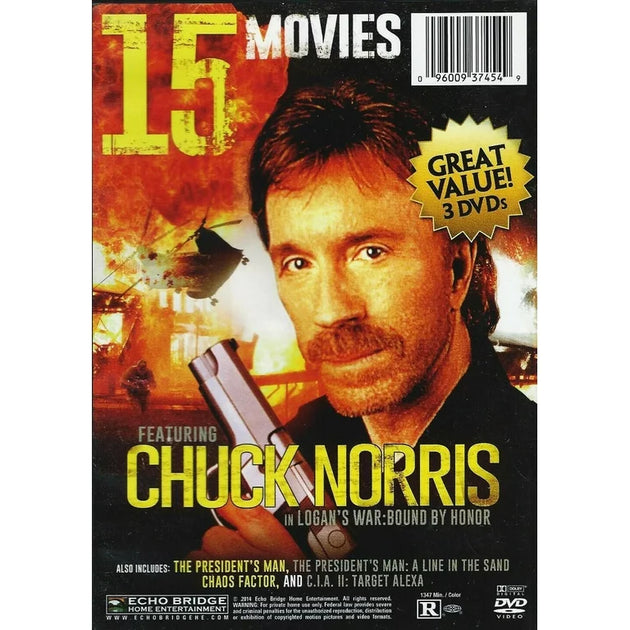 “Chuck Norris” (33414 B) 10 Movie Collection: Driven To Kill The Leg
