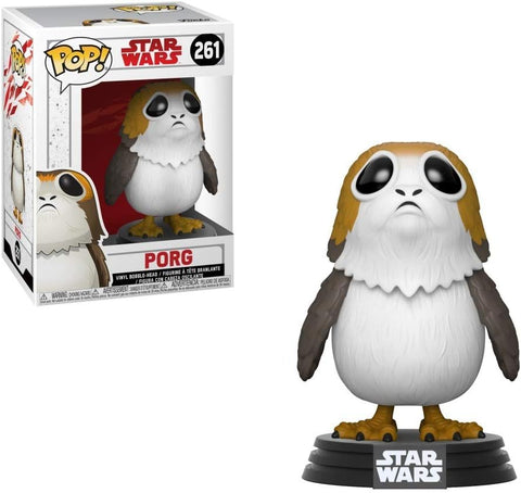 POP! Star Wars #261: Porg (Funko POP! Bobble-Head) Figure and Box w/ Protector