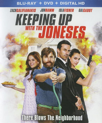 Keeping Up With the Joneses (Blu-ray & DVD) Pre-Owned