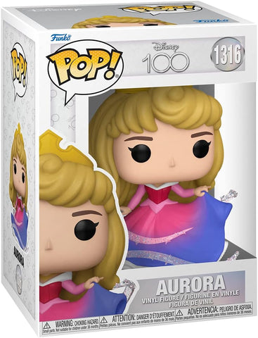POP! Disney 100 #1316: Aurora (Sleeping Beauty) (Funko POP!) Figure and Box w/ Protector