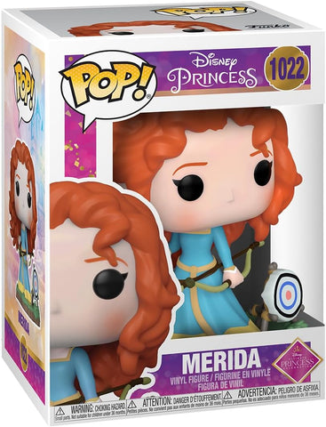 POP! Disney #1022: Ultimate Princess Celebration - Merida (Brave) (Funko POP!) Figure and Box w/ Protector