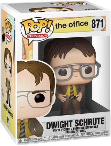 POP! Television #871: The Office - Dwight Schrute (Funko POP!) Figure and Box w/ Protector (Box Damage)