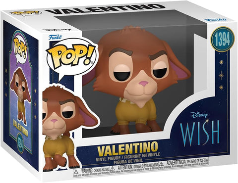 POP! Disney #1394: Wish - Valentino (Funko POP!) Figure and Box w/ Protector
