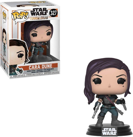 POP! Star Wars #327: The Mandalorian - Cara Dune (Funko POP! Bobblehead) Figure and Box w/ Protector