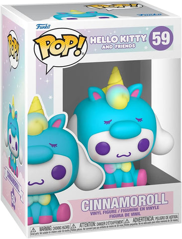 POP! Hello Kitty and Friends #59: Cinnamoroll (Funko POP!) Figure and Box w/ Protector