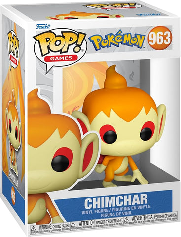 POP! Games #963: Pokemon - Chimchar (Funko POP!) Figure and Box w/ Protector