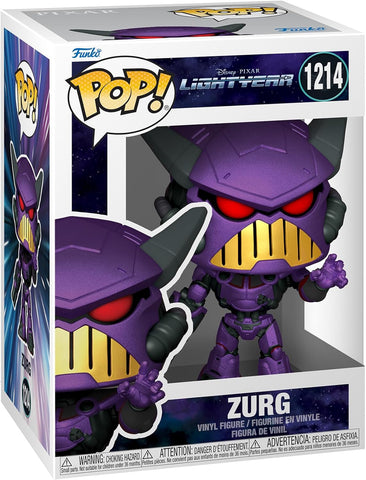 POP! Disney Pixar #1214: Lightyear - Zurg (Funko POP!) Figure and Box w/ Protector