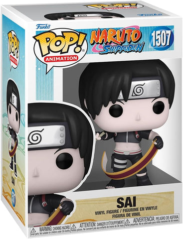 POP! Animation #1507: Naruto Shippuden - Sai (Funko POP!) Figure and Box w/ Protector (Box Damage)