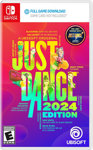 Just Dance 2024 Edition (NO Game Card Edition) (Nintendo Switch) NEW
