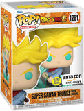 POP! Animation #1281: Dragon Ball Super - Super Saiyan Trunks with Sword (Glows in the Dark) (Amazon Exclusive) (Funko POP!) Figure and Box w/ Protector