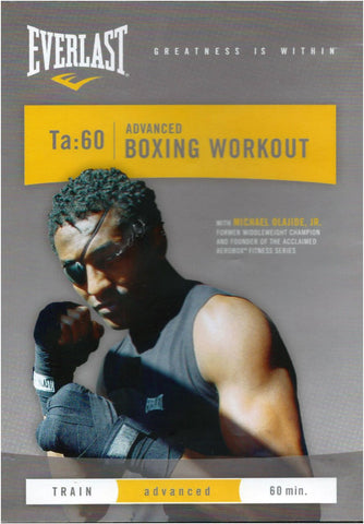 Everlast - Ta:60 Advanced Boxing Workout (Michael Olajide Jr) (DVD) Pre-Owned