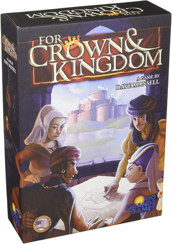 For Crown & Kingdom (Rio Grande Games) (Board Game) NEW