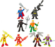 DC Super Friends: Super-Hero Showdown Figure Set of 8 (Imaginext) (Fisher-Price) NEW