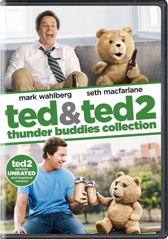 Ted & Ted 2: Thunder Buddies Collection (DVD) NEW