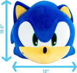 Sonic the Hedgehog Head Plush - 15in (Sega) (Club Mocchi-Mocchi) (2023 Tomy) NEW