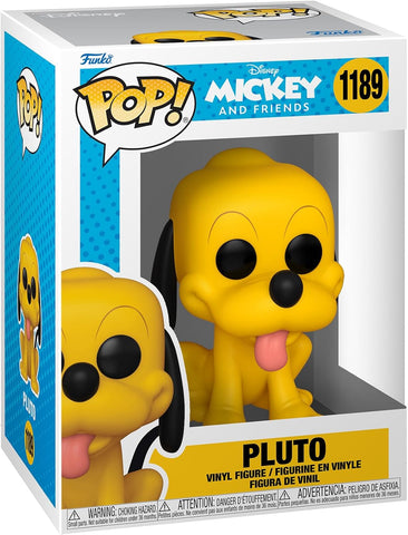 POP! Disney #1189: Mickey and Friends - Pluto (Funko POP!) Figure and Box w/ Protector