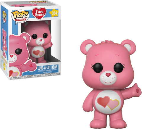 POP! Animation #354: Care Bears - Love-A-Lot Bear (Funko POP!) Figure and Box w/ Protector