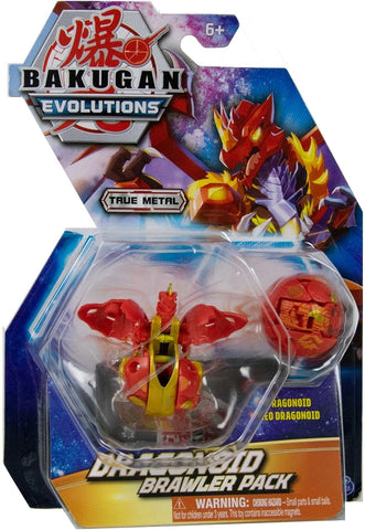 Bakugan Evolutions: Dragonoid Brawler Pack - Platinum / Neo (True Metal) (Wal-Mart Exclusive) (Spin Master) NEW