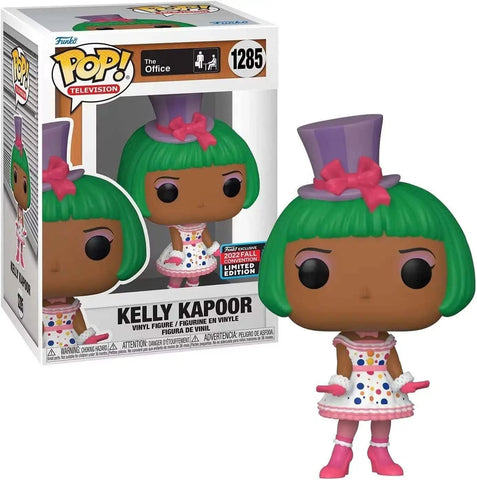 POP! Television #1285: The Office - Kelly Kapoor (2022 Fall Convention Limited Edition) (Funko POP!) Figure and Box w/ Protector