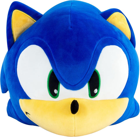 Sonic the Hedgehog Head Plush - 15in (Sega) (Club Mocchi-Mocchi) (2023 Tomy) NEW