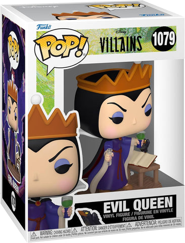 POP! Disney #1079: Villians - Evil Queen (Funko POP!) Figure and Box w/ Protector