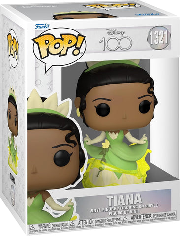 POP! Disney 100 #1321: Tiana (Funko POP!) Figure and Box w/ Protector