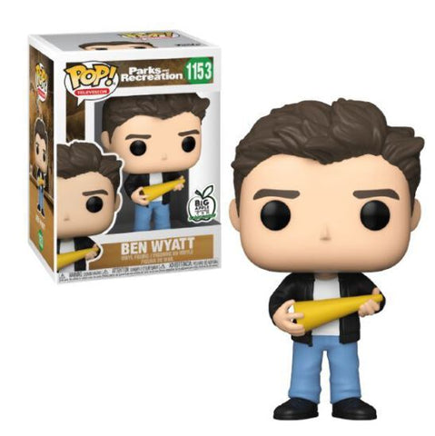 POP! Television #1153: Parks and Recreation - Ben Wyatt (Big Apple Collectibles Exclusive) (Funko POP!) Figure and Box w/ Protector